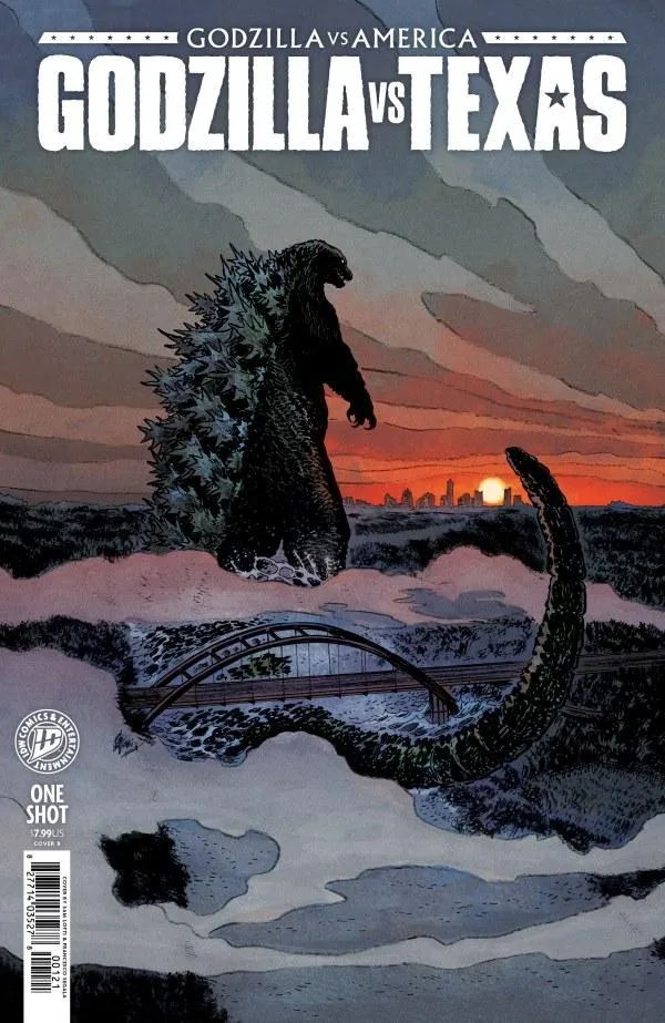 Cover of Godzilla vs. America: Texas #1