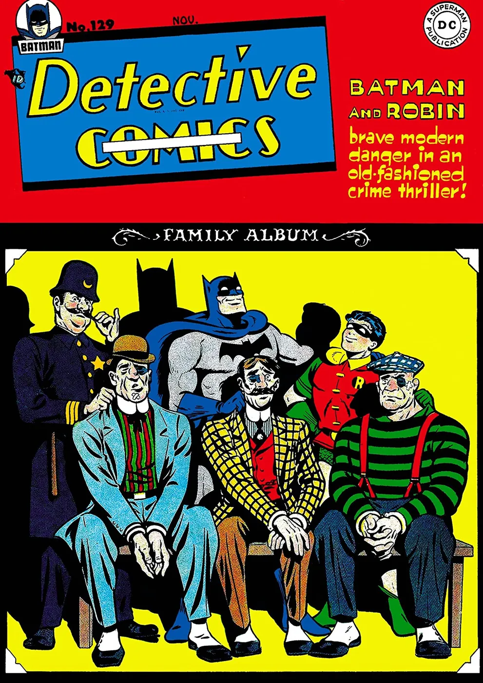 Cover of Detective Comics #129