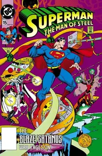 Cover of Superman: The Man of Steel #15