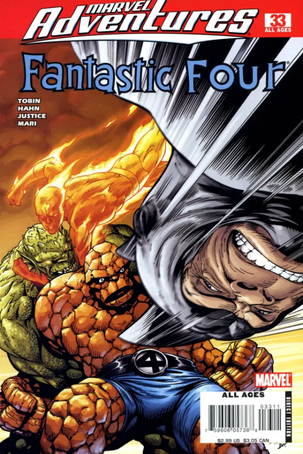 Cover of Marvel Adventures Fantastic Four #33