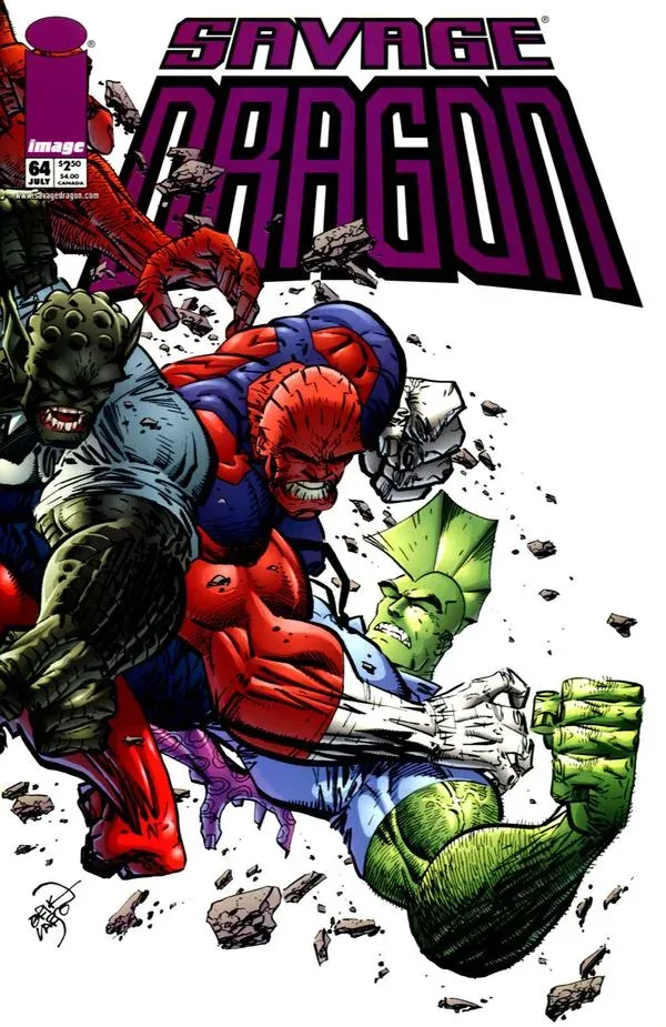 Cover of Savage Dragon #64