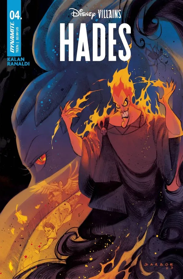Cover of Disney Villains: Hades #4