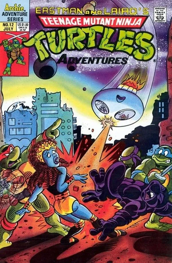 Cover of Teenage Mutant Ninja Turtles Adventures #12