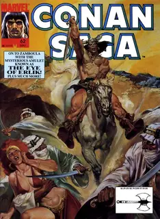 Cover of Conan Saga #62