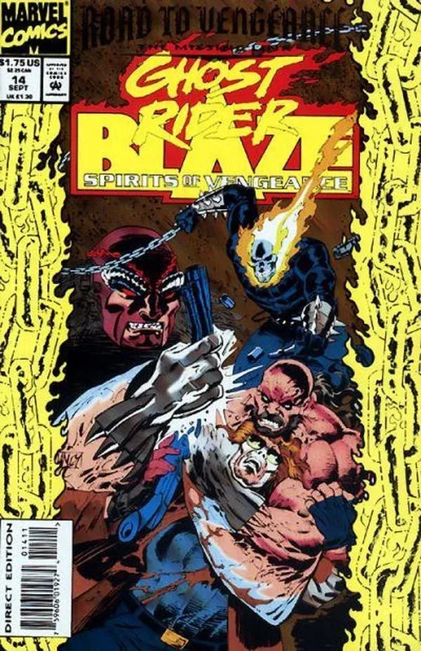 Cover of Ghost Rider / Blaze: Spirits of Vengeance #14