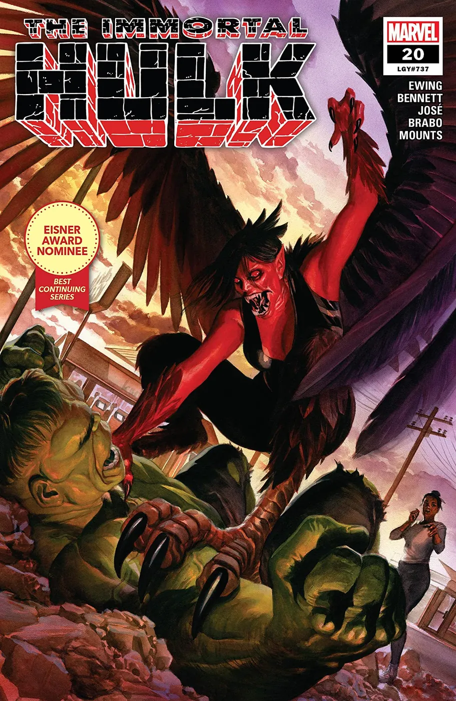 Cover of Immortal Hulk #20