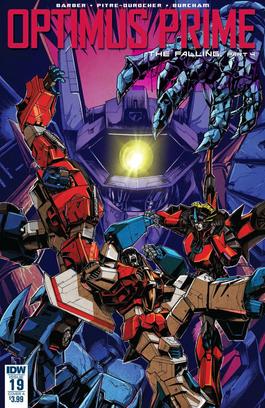 Cover of Optimus Prime #19