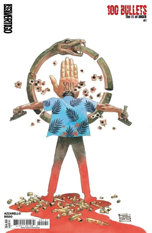 Cover of 100 Bullets: The US of Anger #1