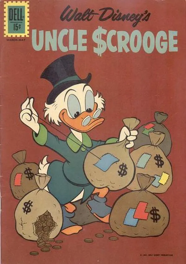 Cover of Walt Disney's Uncle Scrooge #37