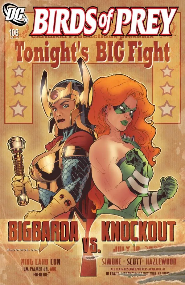 Cover of Birds of Prey #106