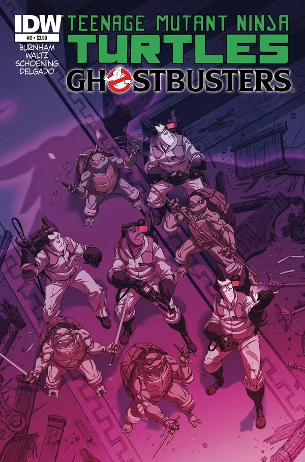 Cover of Teenage Mutant Ninja Turtles / Ghostbusters #2