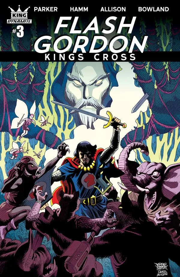 Cover of Flash Gordon: Kings Cross #3