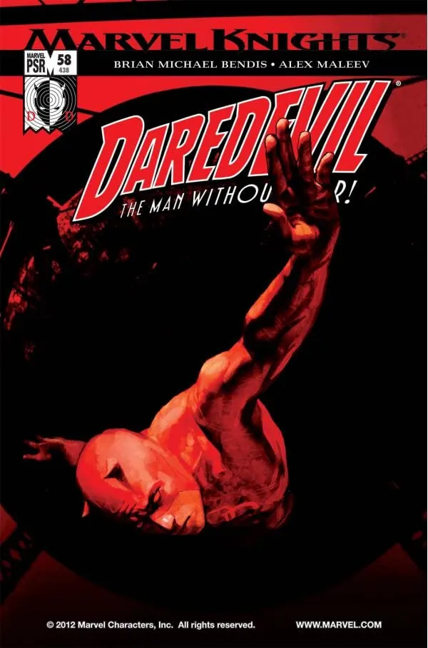 Cover of Daredevil #58 (438)
