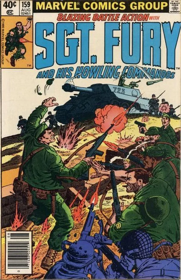 Cover of Sgt. Fury and His Howling Commandos #159