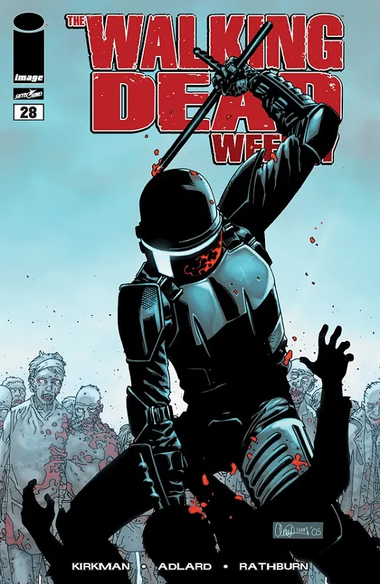 Cover of The Walking Dead Weekly #28