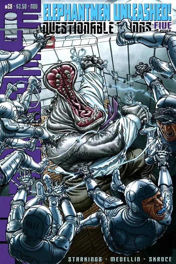 Cover of Elephantmen #28