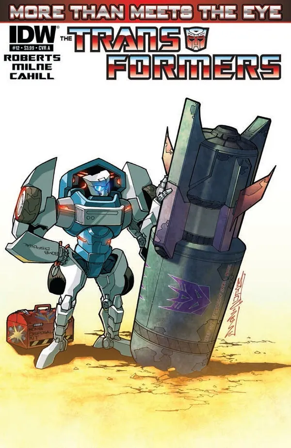 Cover of The Transformers: More Than Meets the Eye #12