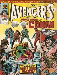Cover of The Avengers #126