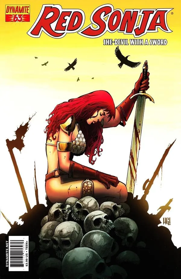 Cover of Red Sonja #63