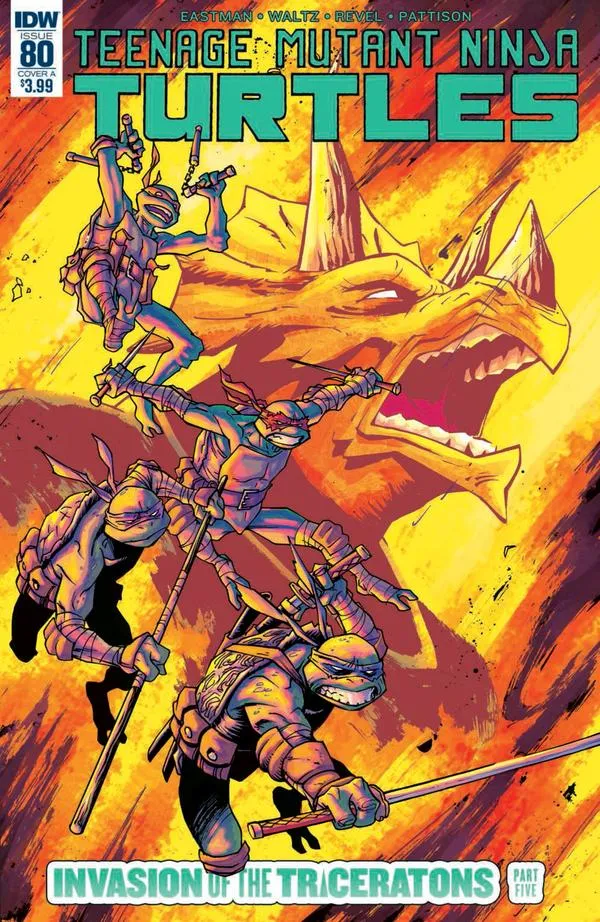 Cover of Teenage Mutant Ninja Turtles #80