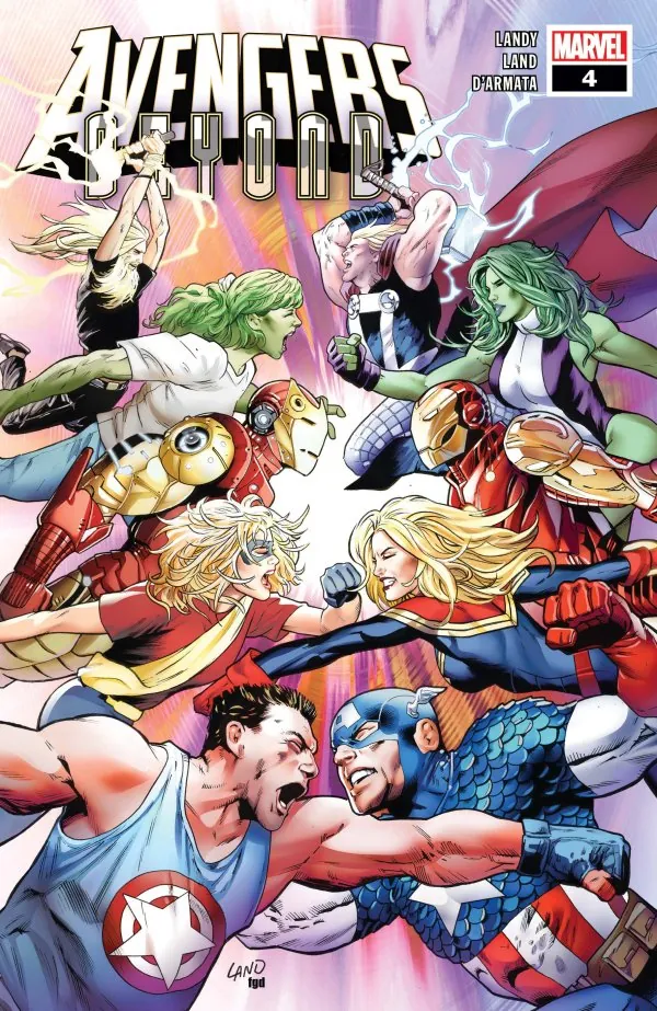 Cover of Avengers: Beyond #4