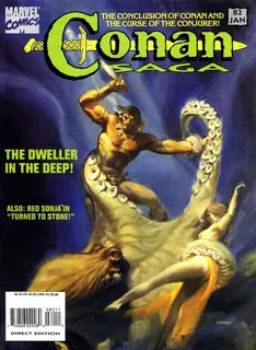 Cover of Conan Saga #82