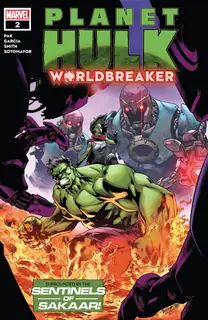 Cover of Planet Hulk: Worldbreaker #2