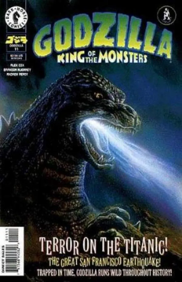 Cover of Godzilla #11