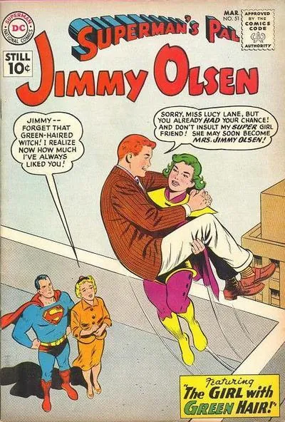 Cover of Superman's Pal, Jimmy Olsen #51