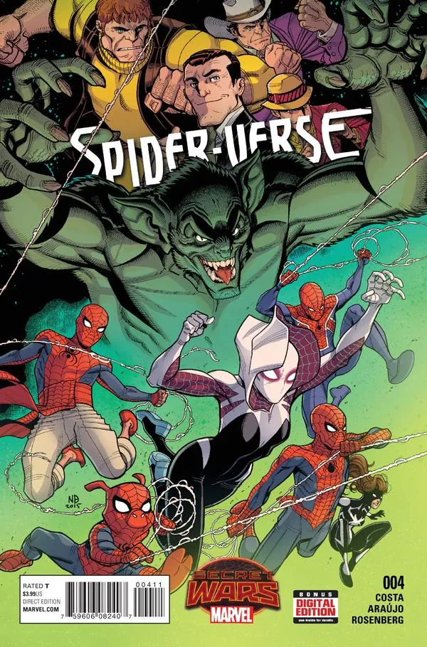 Cover of Spider-Verse #4
