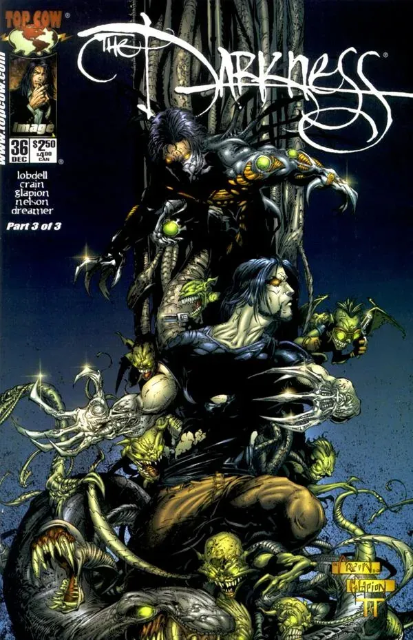 Cover of The Darkness #36