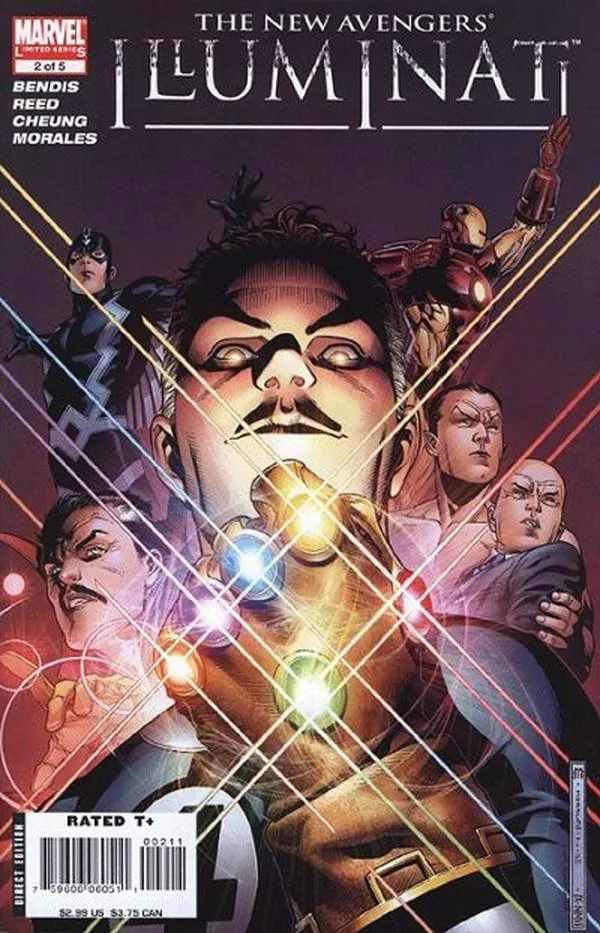 Cover of New Avengers: Illuminati #2