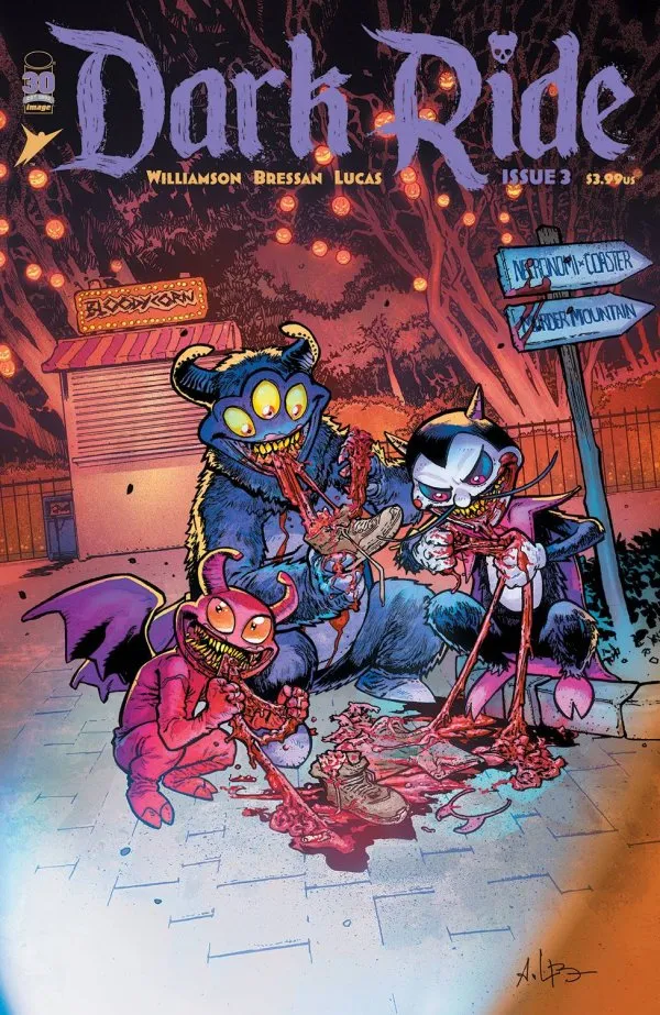 Cover of Dark Ride #3