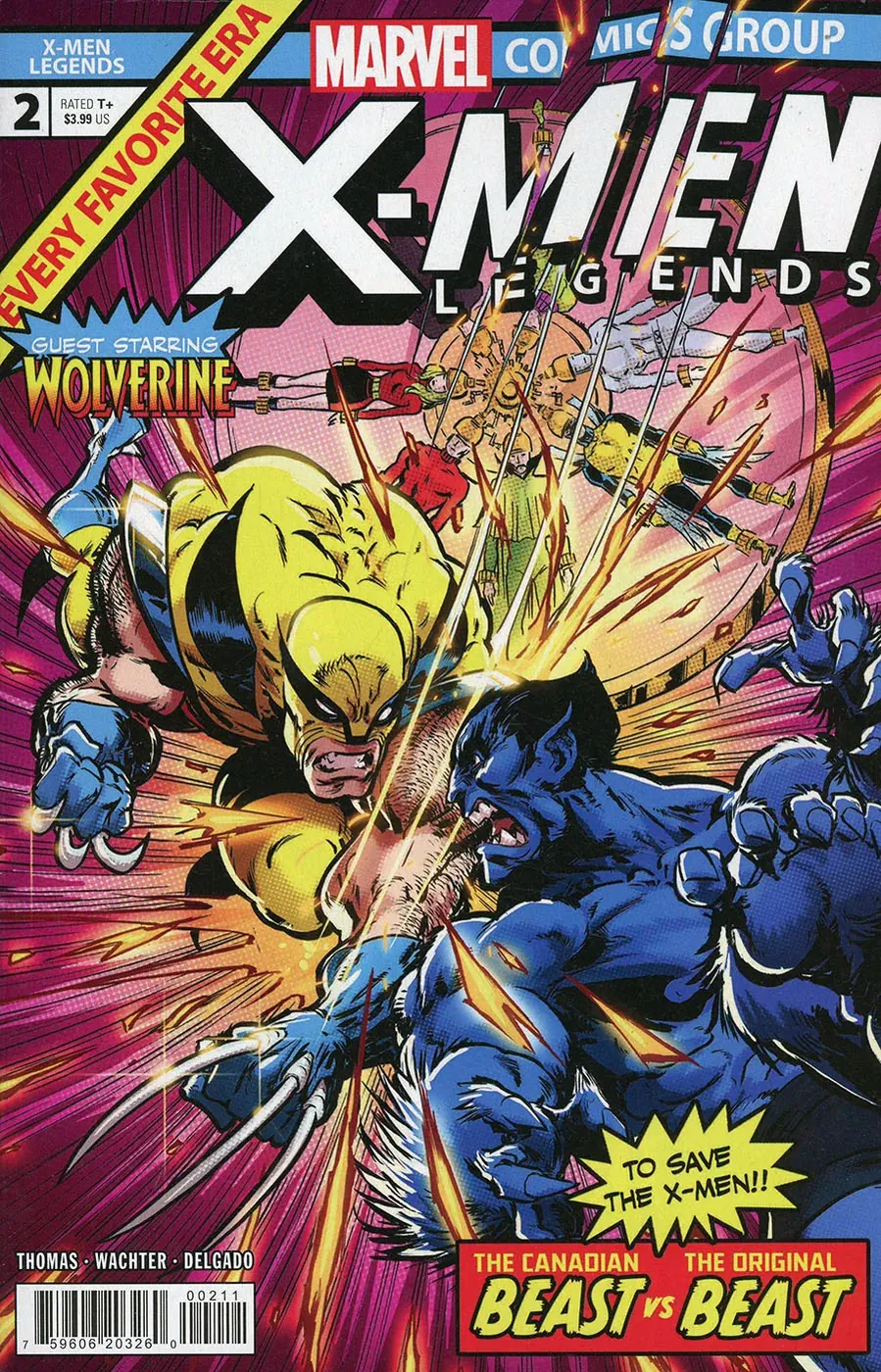 Cover of X-Men Legends #2