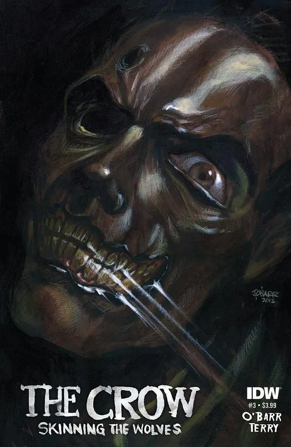 Cover of The Crow: Skinning the Wolves #3