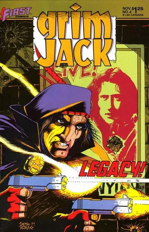Cover of GrimJack #4