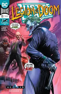 Cover of Justice League #13