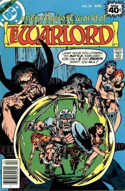 Cover of Warlord #20