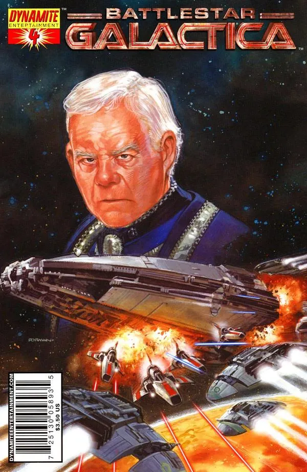 Cover of Classic Battlestar Galactica #4