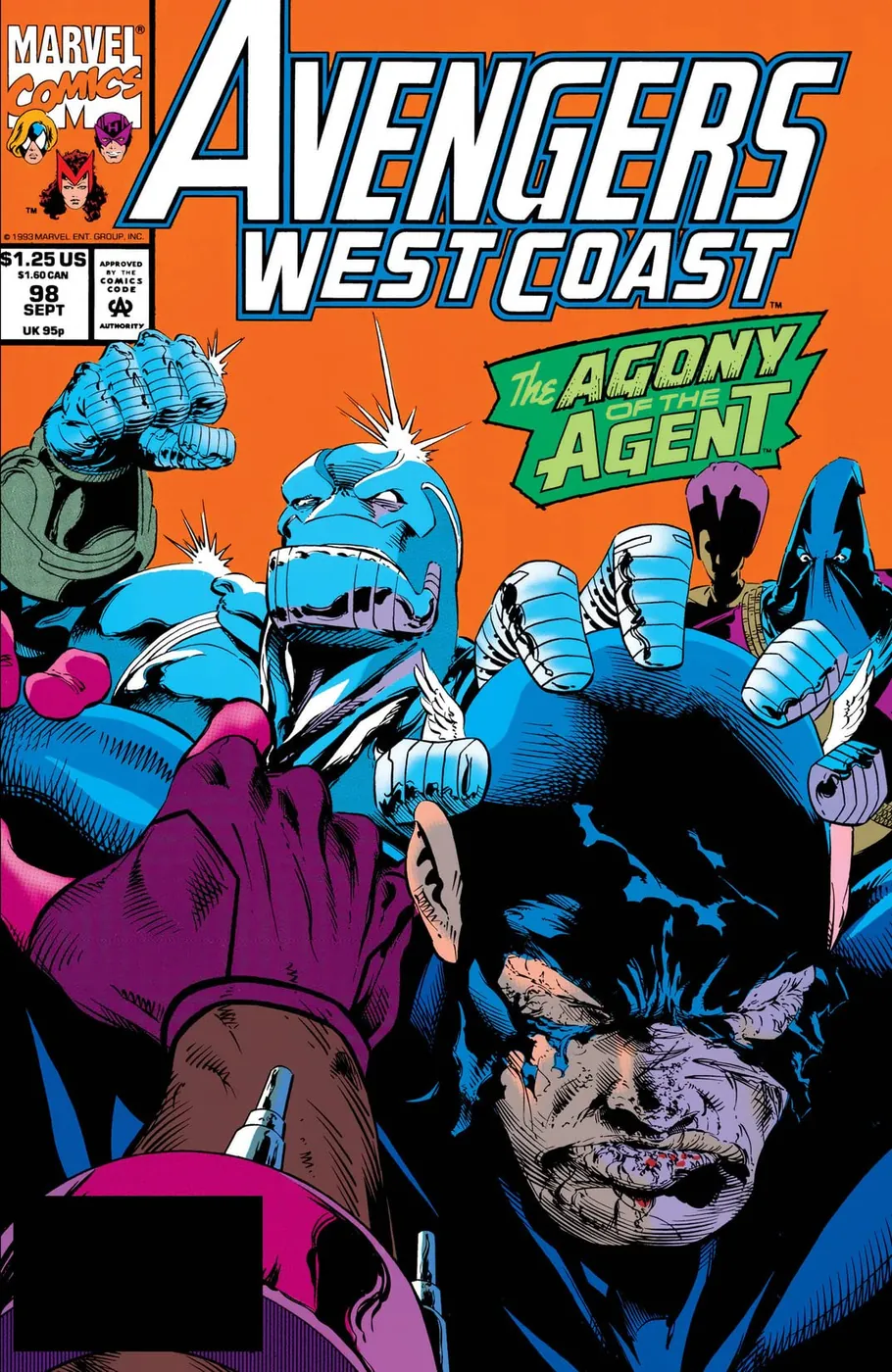 Cover of Avengers West Coast #98