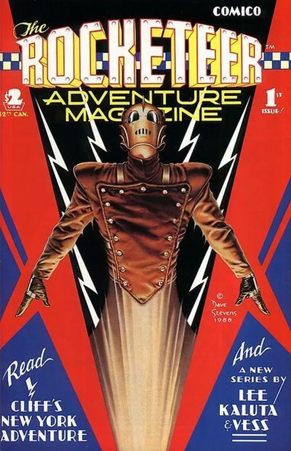 Cover of The Rocketeer Adventure Magazine #1