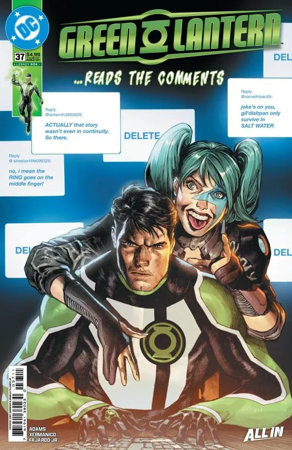 Cover of Green Lantern #37 (604)