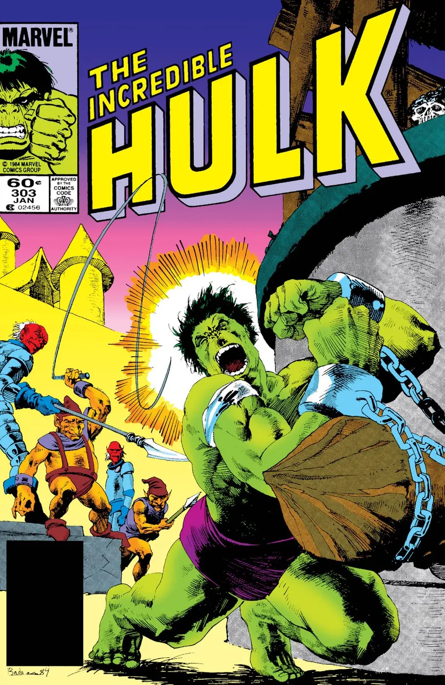Cover of The Incredible Hulk #303