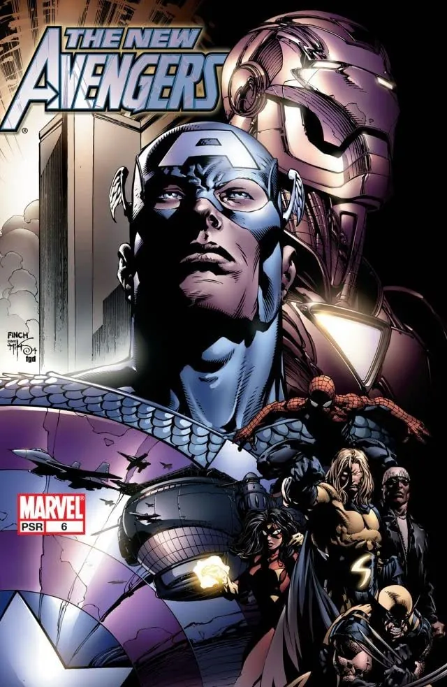Cover of New Avengers #6