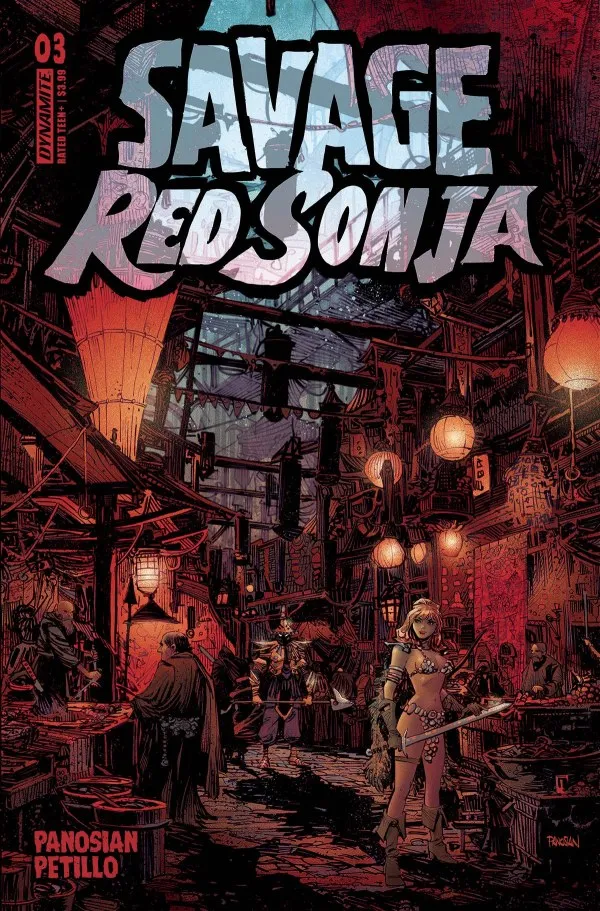 Cover of Savage Red Sonja #3