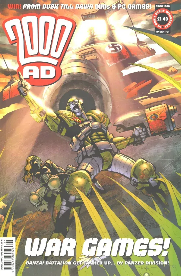 Cover of 2000 AD #1260