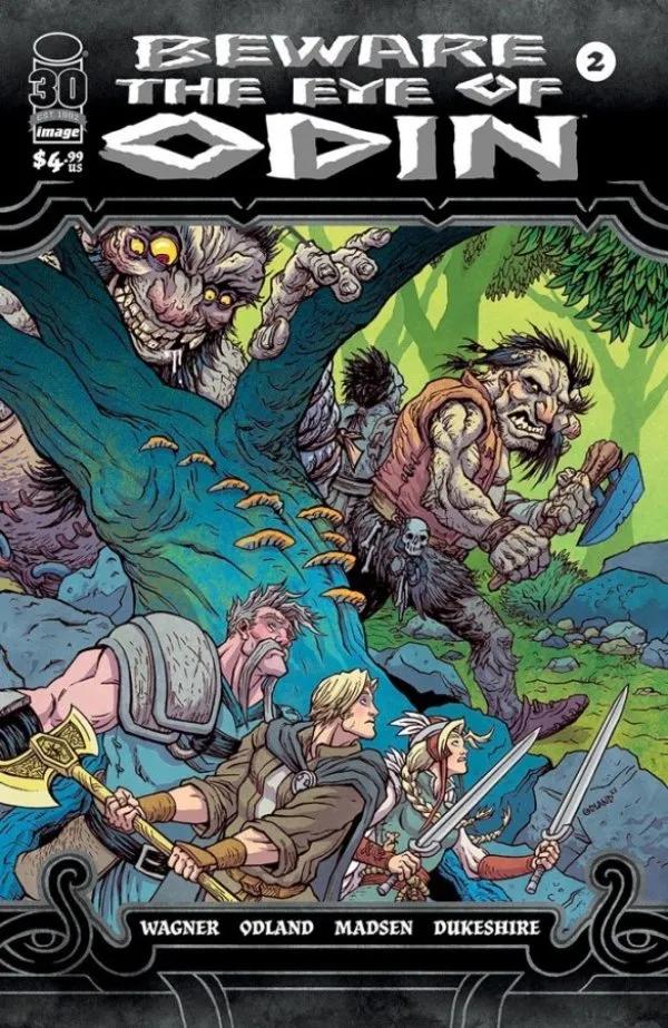 Cover of Beware the Eye of Odin #2