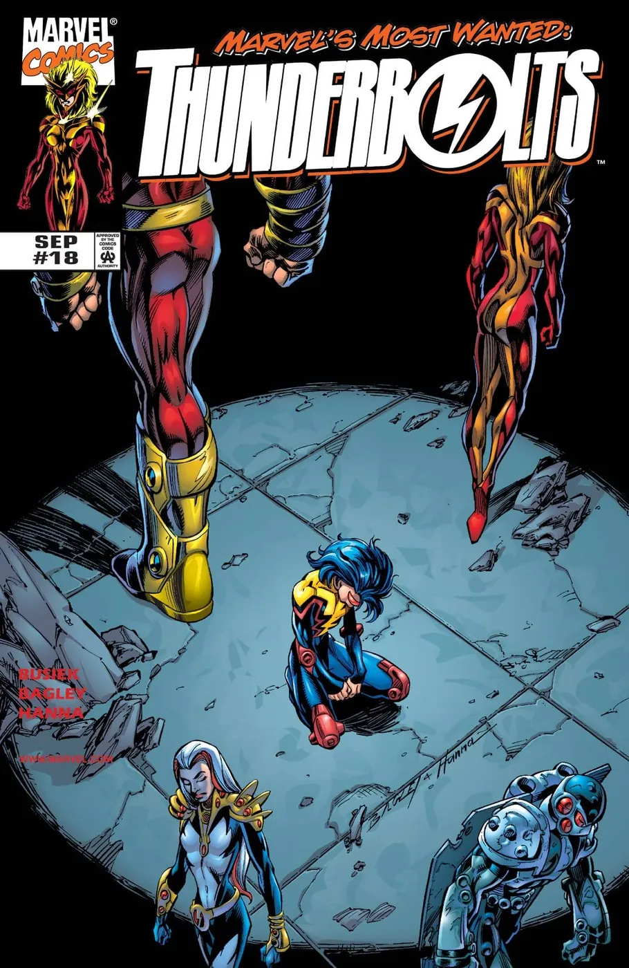 Cover of Thunderbolts #18