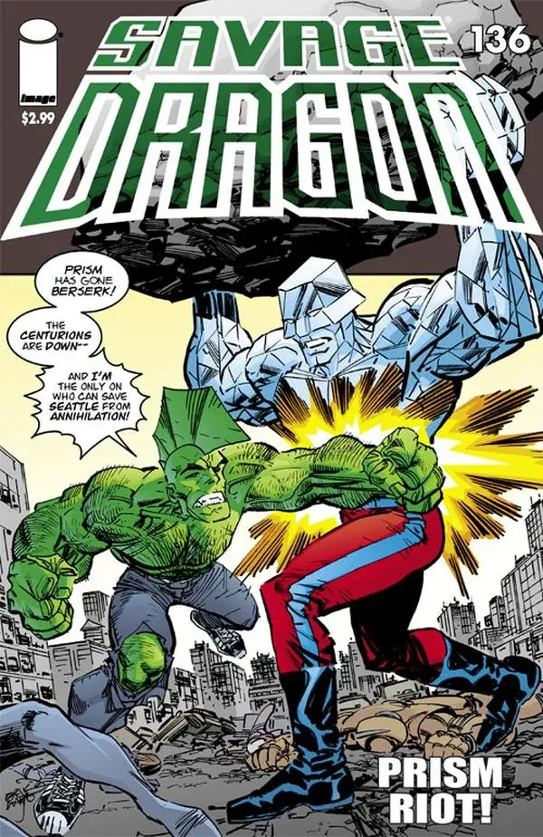 Cover of Savage Dragon #136