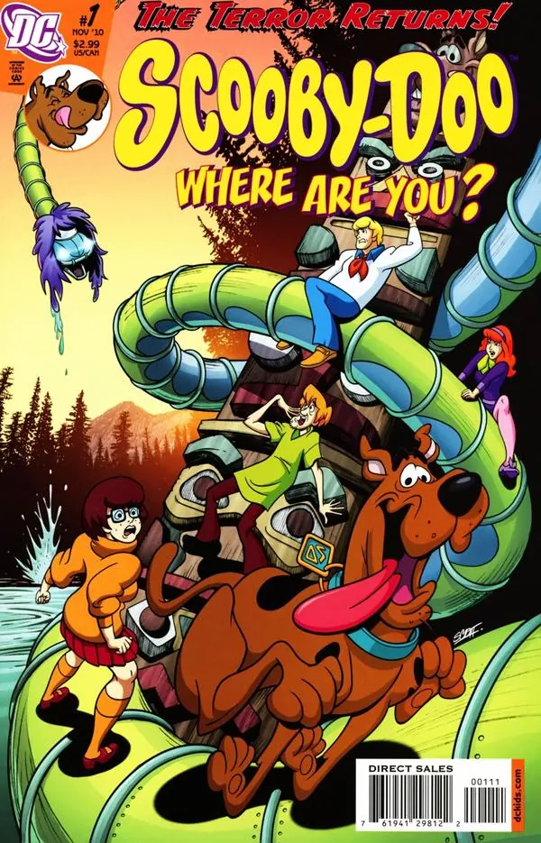 Cover of Scooby-Doo, Where Are You? #1